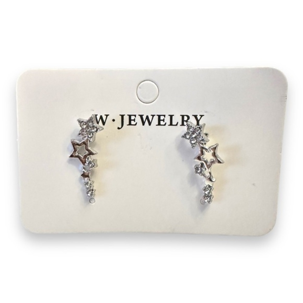 4/$25 - Ear Climbing Star Earrings